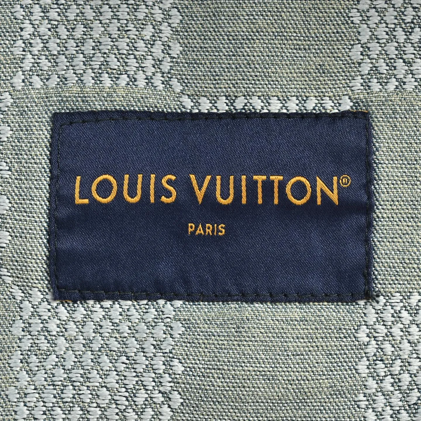 Louis Vuitton/Louis Vuitton checkerboard denim jacket